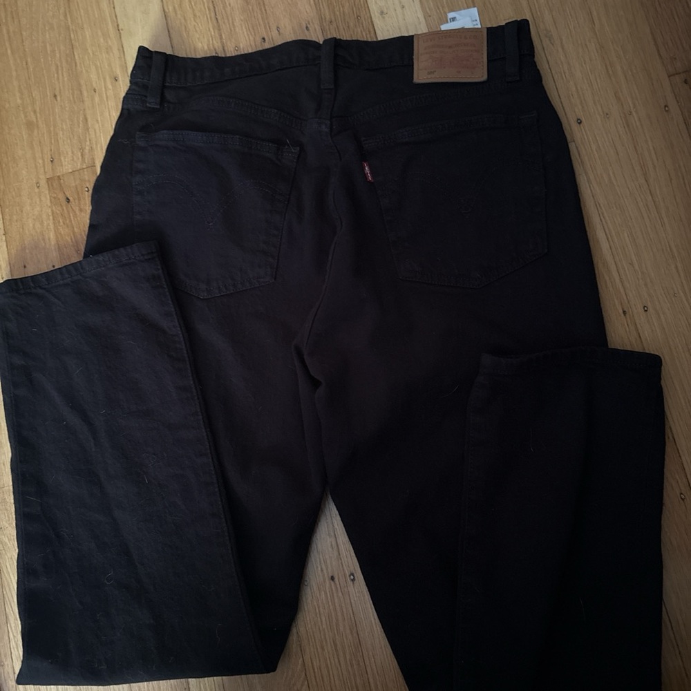 Levi’s 501® cropped jeans 30x28 black sprout - Picture 3 of 4